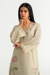 UAE-Cambric Embroidered Co-Ord Set