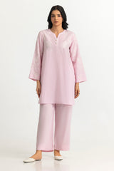 UAE- Cambric Embroidered Co-Ord Set