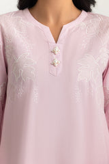 UAE- Cambric Embroidered Co-Ord Set