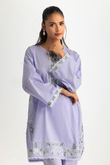 UAE- Cambric Embroidered Co-Ord Set