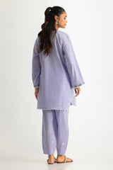 UAE- Cambric Embroidered Co-Ord Set