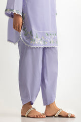 UAE- Cambric Embroidered Co-Ord Set