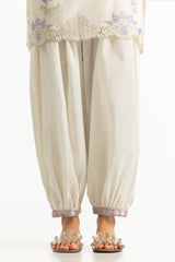 UAE- Cambric Embroidered Co-Ord Set
