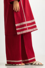UAE- Cambric Embroidered Co-Ord Set