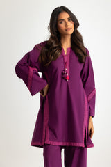 UAE- Cambric Embroidered Co-Ord Set