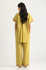 UAE- Cambric Embroidered Co-Ord Set