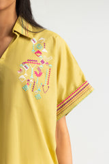 UAE- Cambric Embroidered Co-Ord Set