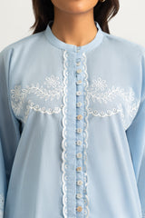 UAE-Cambric Embroidered Co-Ord Set