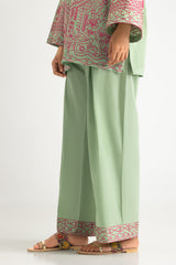 UAE- Cambric Embroidered Co-Ord Set