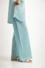 UAE- Cambric Embroidered Co-Ord Set