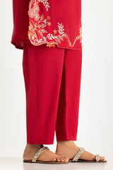 UAE- Cambric Embroidered Co-Ord Set