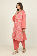 UAE- Cambric Embroidered Co-Ord Set