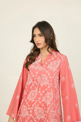 UAE- Cambric Embroidered Co-Ord Set