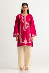 UAE- Cambric Embroidered Co-Ord Set