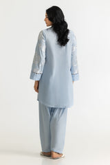 UAE- Cambric Embroidered Co-Ord Set