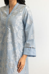 UAE- Cambric Embroidered Co-Ord Set