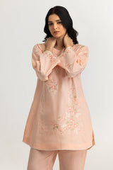 UAE- Cambric Embroidered Co-Ord Set