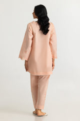 UAE- Cambric Embroidered Co-Ord Set