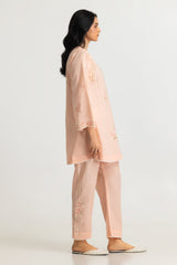 UAE- Cambric Embroidered Co-Ord Set