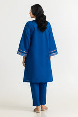 UAE- Cambric Embroidered Co-Ord Set