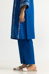 UAE- Cambric Embroidered Co-Ord Set