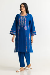 UAE- Cambric Embroidered Co-Ord Set