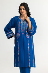 UAE- Cambric Embroidered Co-Ord Set