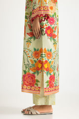 UAE- Cambric Printed Co-Ord Set