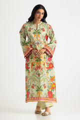 UAE- Cambric Printed Co-Ord Set