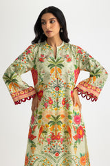 UAE- Cambric Printed Co-Ord Set