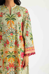 UAE- Cambric Printed Co-Ord Set