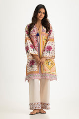 UAE- Cambric Printed Co-Ord Set