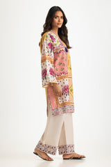 UAE- Cambric Printed Co-Ord Set