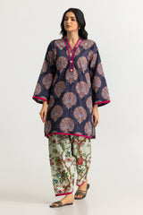 UAE- Cambric Printed Co-Ord Set