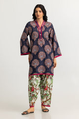 UAE- Cambric Printed Co-Ord Set