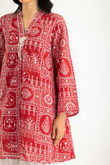 UAE-Cambric Printed Co-Ord Set