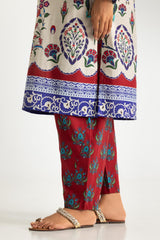 UAE- Cambric Printed Co-Ord Set