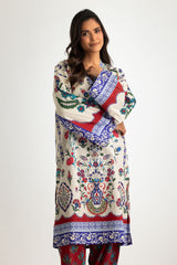 UAE- Cambric Printed Co-Ord Set