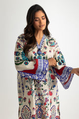 UAE- Cambric Printed Co-Ord Set