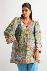 UAE- Cambric Printed Co-Ord Set