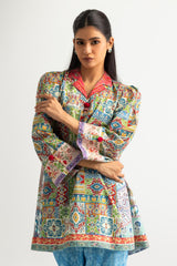 UAE- Cambric Printed Co-Ord Set