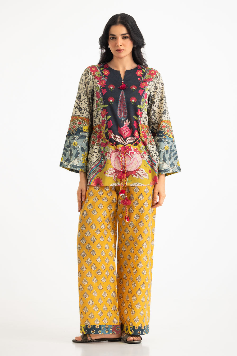 UAE-Cambric Printed Co-Ord Set