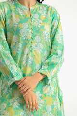 UAE- Cambric Printed Co-Ord Set