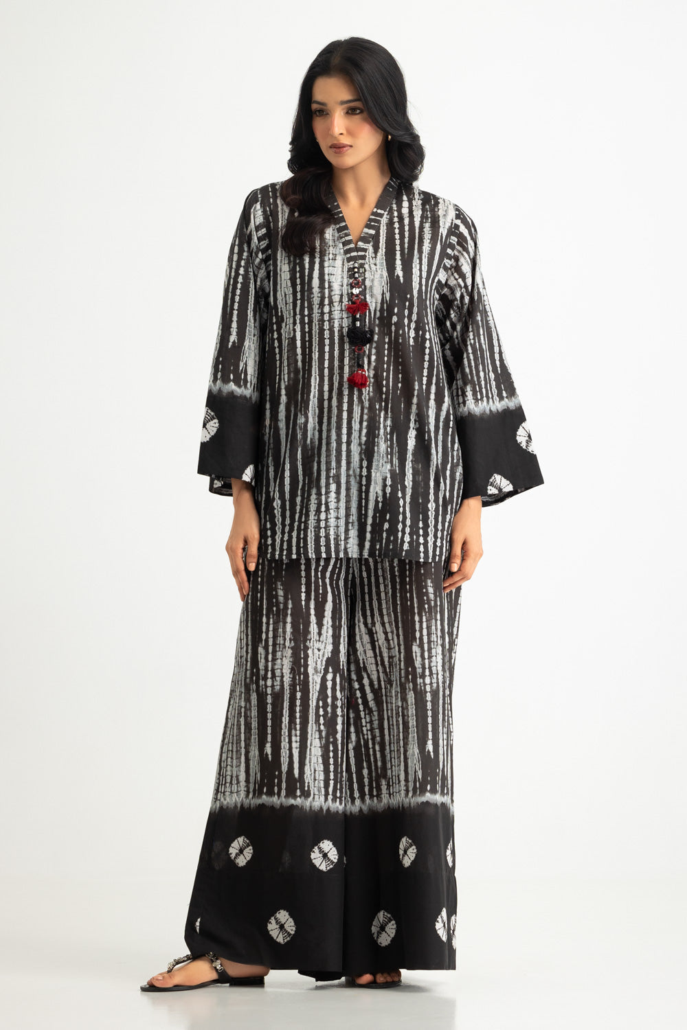 UAE- Cambric Printed Co-Ord Set