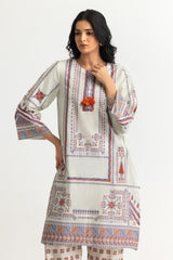 UAE- Cambric Printed Co-Ord Set
