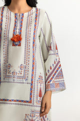 UAE- Cambric Printed Co-Ord Set