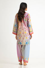 UAE- Cambric Printed Co-Ord Set