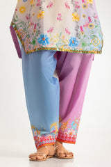 UAE- Cambric Printed Co-Ord Set