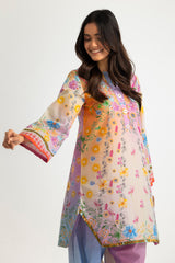 UAE- Cambric Printed Co-Ord Set