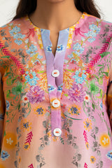 UAE- Cambric Printed Co-Ord Set